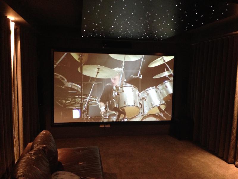 Ambient light delivers discreet lighting to find the popcorn! 